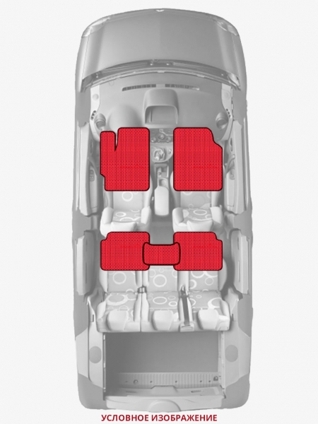 ЭВА коврики «Queen Lux» стандарт для Audi A4 Allroad (B8)